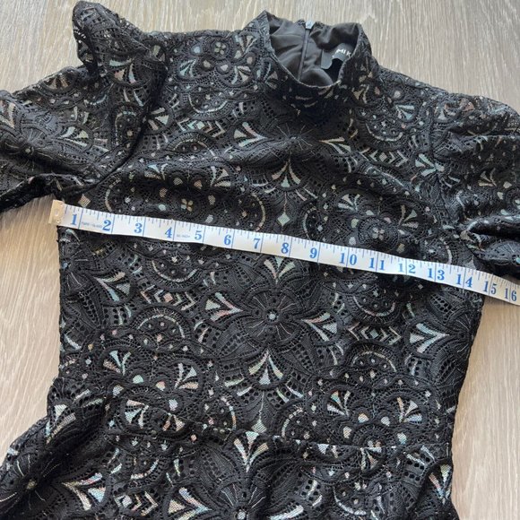 Yumi Kim Size XS Robyn Lace Mini Dress Black - Picture 7 of 15